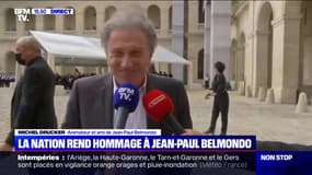 Michel Drucker: "Jean-Paul Belmondo ne se prenait pas pour une star (...) C'était un rigolo, il n'aurait pas voulu qu'on fasse la gueule aujourd'hui"