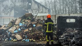 90 tonnes ont été détruites dans l'incendie du centre de stockage des Restos du Coeur.