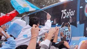 Des supporters argentins