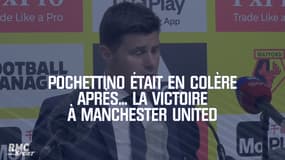 Pochettino était en colère après... la victoire à Manchester United