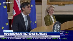 Brexit: Londres et Bruxelles s'accordent sur un nouveau protocole nord-irlandais