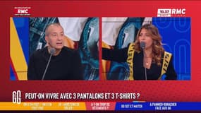 Peut-on vivre avec trois t-shirts et trois pantalons? Un clash entre nos GG