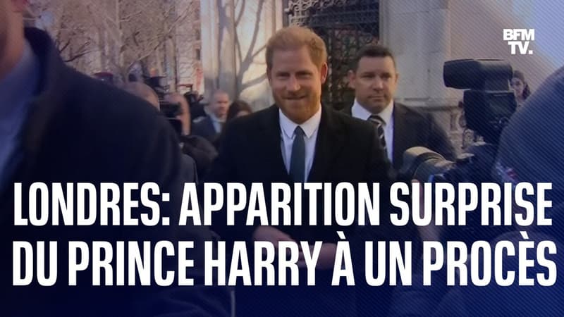 Le prince Harry fait une apparition surprise à Londres pour le procès de l'éditeur du 
