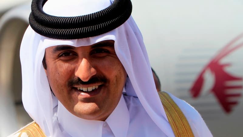 Le cheikh Tamim bin Hamad al-Thani