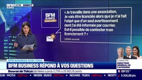 BFM Business avec vous : Est-il possible de contester un licenciement après un seul avertissement ? - 15/02