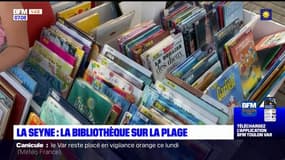 La Seyne-sur-Mer: une bibliothèque éphémère sur la plage