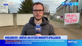 Haut-Rhin: une manifestation au lycée Bugatti après des violences d'un élève contre un enseignant