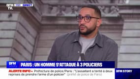 Policiers blessés à Paris: Reda Belhaj (Unité) explique le système anti-retrait d'armes des forces de l'ordre