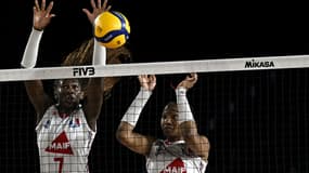 Iman Ndiaye, Fatoumata Fanguedou et l’équipe de France sont passées tout près de l’exploit face au Brésil.