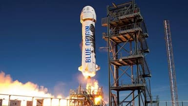 Image d'une fusée Blue Origin