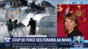 Au Mans, la députée de la Sarthe Sylvie Tolmont (PS) dénonce "un coup de force des forains"