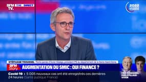 "Les Français veulent vivre dignement de leur travail": Stéphane Troussel défend l'augmentation des salaires