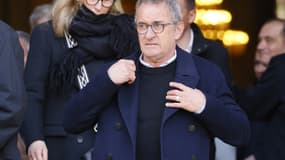 L'animateur Christophe Dechavanne, le 9 mars 2022 à Paris