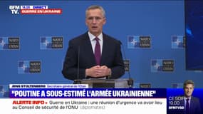 L'OTAN va "augmenter [son] soutien" à l'Ukraine, assure son secrétaire général 