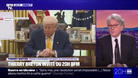Pour Thierry Breton, Donald Trump négocie "la paix en trahissant" 