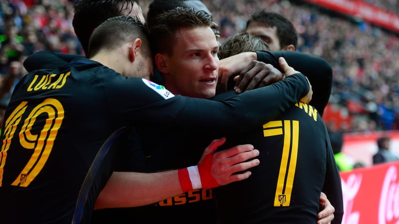 Kevin Gameiro félicité par ses partenaires
