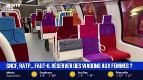 Trains, métros...faut-il réserver des wagons aux femmes?