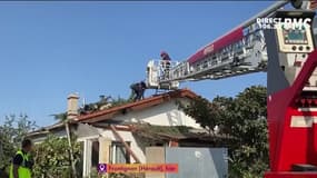Frontignan: une trombe marine endommage des habitations et fait un blessé