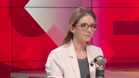 Aurore Bergé, ministre chargée de l'Égalité entre les femmes et les hommes, le 3 mai sur BFMTV 
