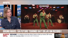 LA CULTURE D'ALIX - Après la sortie de son single et l'annonce de sa tournée, Bruno Mars a vendu plus de deux millions de billets en une journée, un record