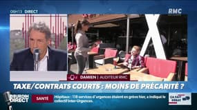 Une surtaxe sur les contrats courts permettrait-elle de limiter la précarité? Ça fait débat sur RMC