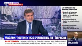 Guerre en Ukraine: Emmanuel Macron s'est entretenu pendant 1h30 avec Vladimir Poutine