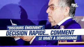 FFF : " discours émouvant", décision rapide... comment s'est déroulée la démission de Le Graët
