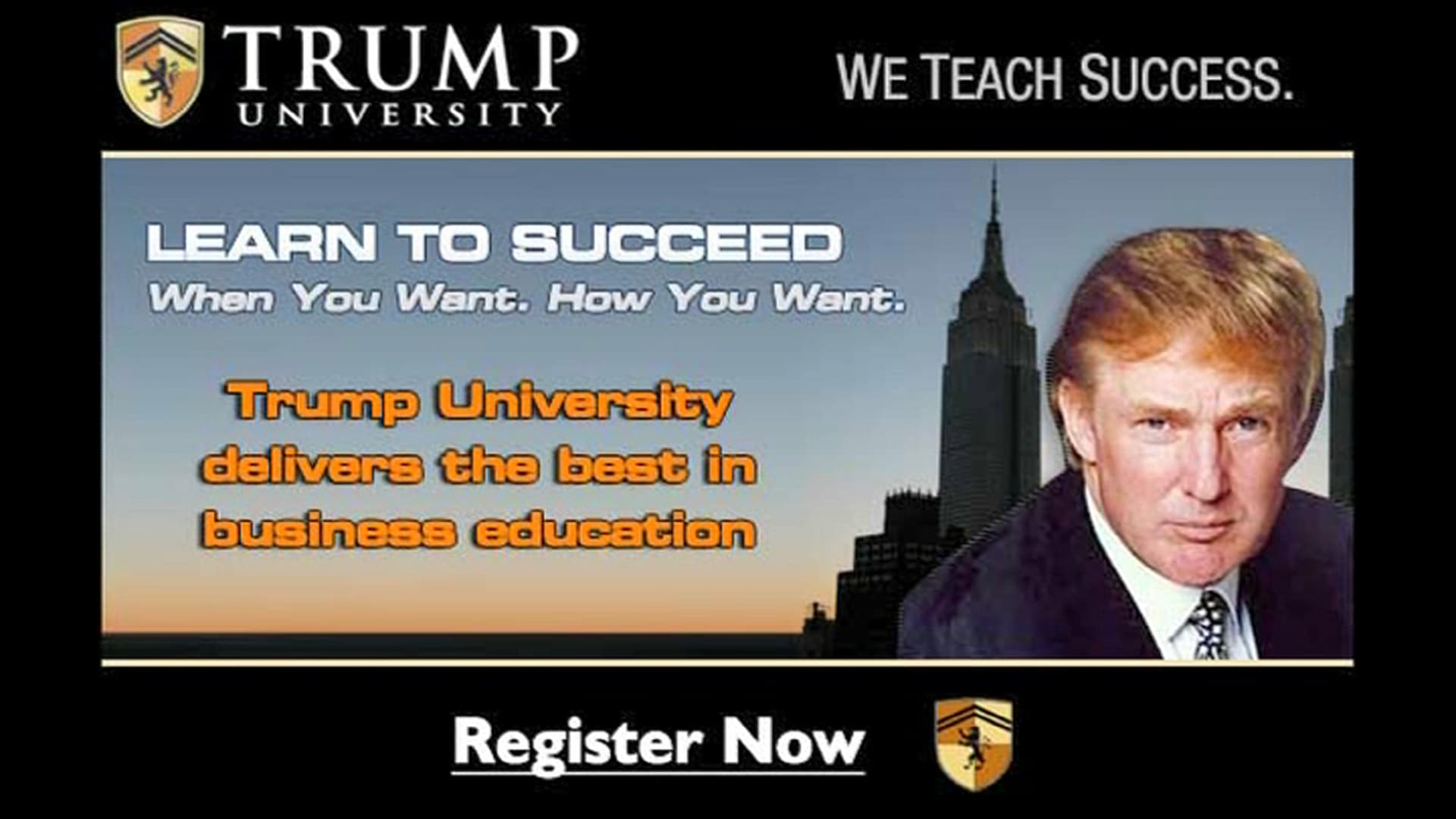 Une affaire pourrait bien perturber sa course vers la nomination : celle de la Trump University.