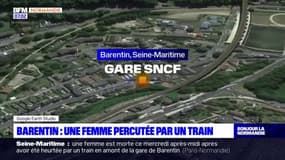 Seine-Maritime: une femme meurt percutée par un train à Barentin