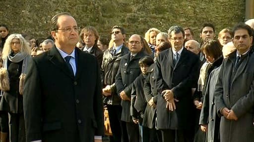 François Hollande avait déjà rendu hommage à la Résistance en février dernier, au Mont-Valérien.