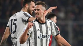 Arkadiusz Milik avec la Juventus