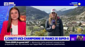 Camille Cerutti revient sur son titre de vice-championne de France de Super-G