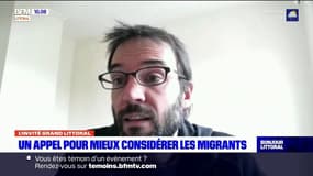 Littoral: Nathanaël Caillaux, chargé de mission "migration", fustige une "politique de harcèlement" des élus envers les migrants