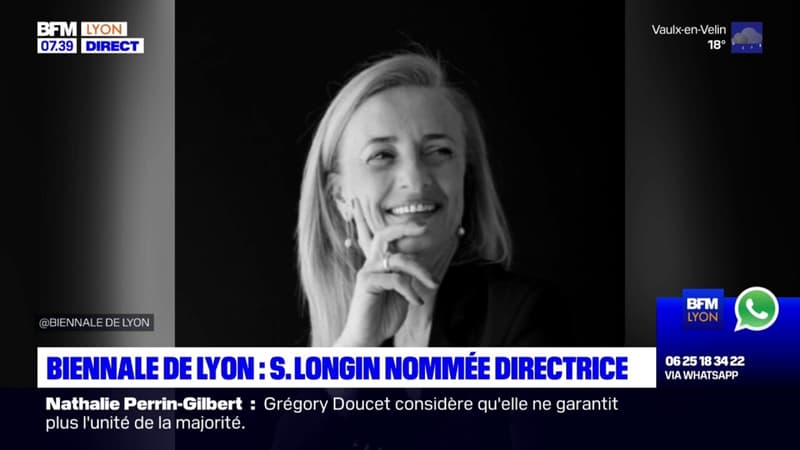 Regarder la vidéo Sabine Longin nommée directrice de la Biennale de Lyon
