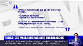 La justice a ouvert une enquête après la publication de messages racistes tenus par des policiers sur un groupe Facebook.