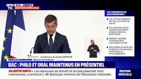  Gérald Darmanin confirme la msie en place d'un " 