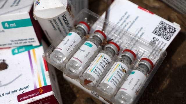 Des flacons expirés du vaccin AstraZeneca au Nigeria