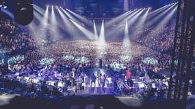 Le concert d'Ibrahim Maalouf à l'AccorHotels Arena, le 14 décembre 2016.