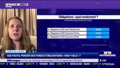 Idée de fonds : Que faut-il penser des fonds d'obligations "high yield" ? - 30/09