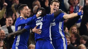 Kanté félicité par Hazard et Azpilicueta