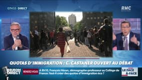 Brunet &amp; Neumann: Castaner relance le débat sur des quotas d'immigration