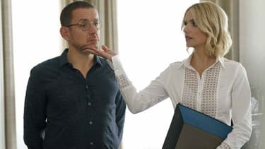 Dany Boon et Laurence Arné dans "La Ch'tite Famille"