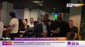 Battus mais pas abattus, les supporters du PSG y croient
