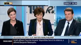 Juliette Méadel face à Thierry Solère: François Hollande et Emmanuel Macron ont été pris à partie à Saint-Nazaire et Lyon