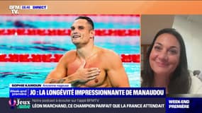 Florent Manaudou "est un exemple pour tout le monde", selon Sophie Kamoun (ancienne nageuse olympique)