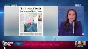 L'incendie de Notre-Dame de Paris à la une de la presse étrangère 