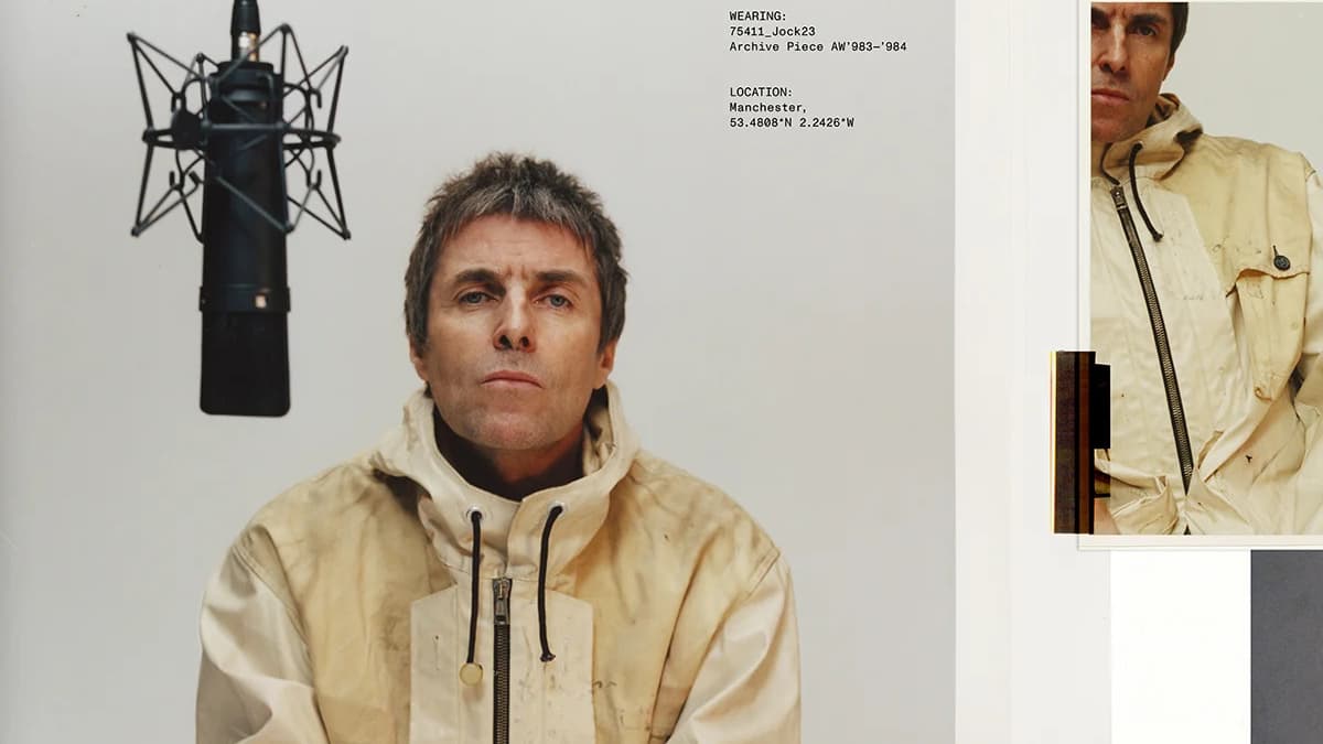 Liam Gallagher pour Stone Island Liam Gallagher pour Stone Island