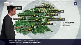 Météo Alpes du Sud: du soleil et jusqu'à 29 °C ce vendredi
