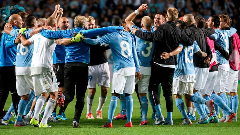 Les joueurs de Malmö
