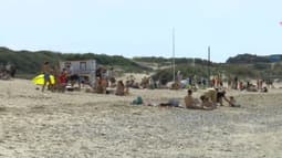 La plage de Calais le 11 mai 2025.
